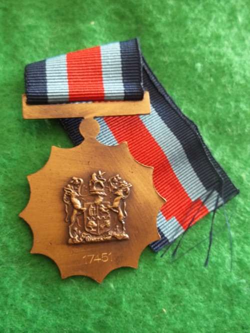 SADF MILITARY MERIT MEDAL .. FULL SIZE .. NUMBERED