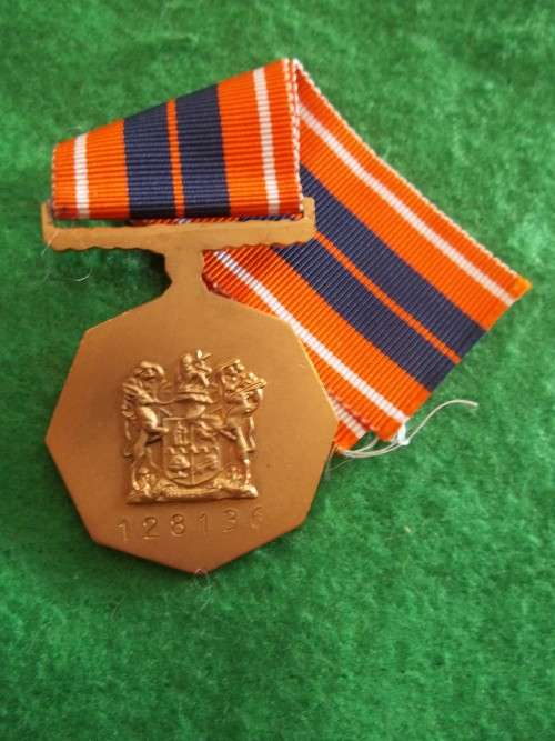 SADF PRO PATRIA MEDAL .. FULL SIZE .. NUMBERED