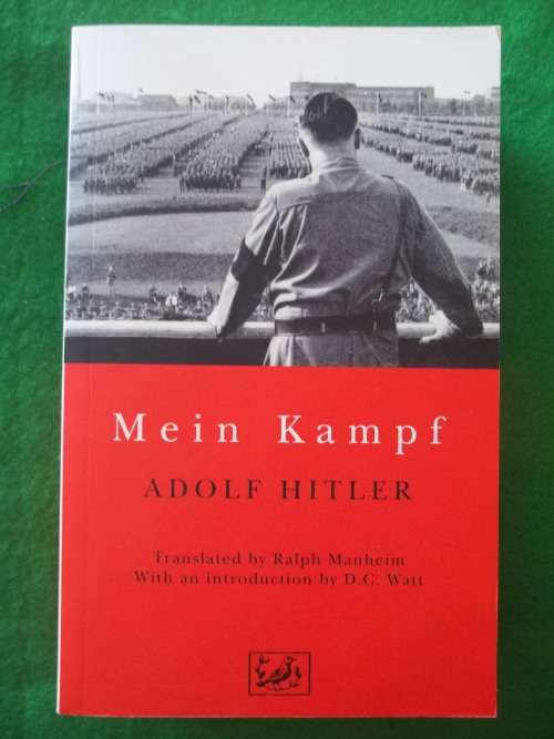 MEIN KAMPF - ADOLF HITLER - SOFTCOVER (ENGLISH TRANSLATION)