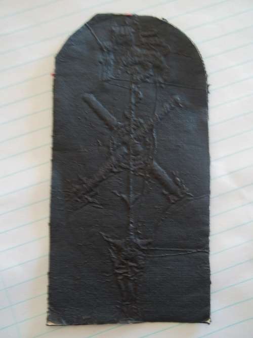 SADF - SA NAVY SONAR AND TORPEDO (WEAPONS) TRADE BADGE - SEAGOING UNIFORM (DISCONTINUED 1970's)