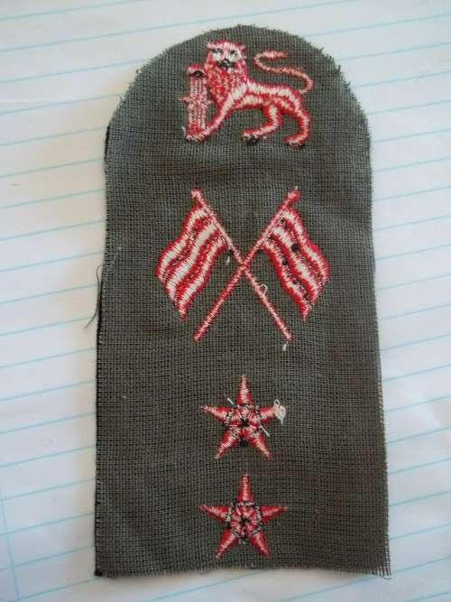 SADF - SA NAVY TECHNICAL COMMUNICATIONS TRADE BADGE - SEAGOING UNIFORM (DISCONTINUED 1970's)