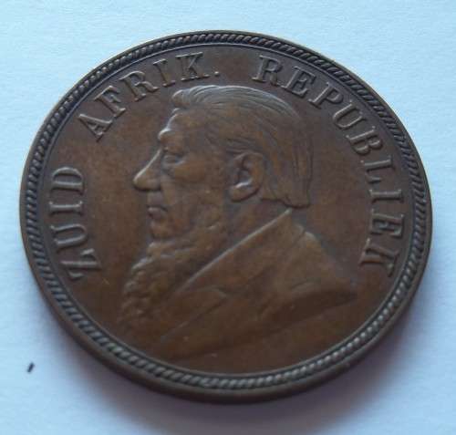 ZAR 1894 - PENNY - CIRCULATED
