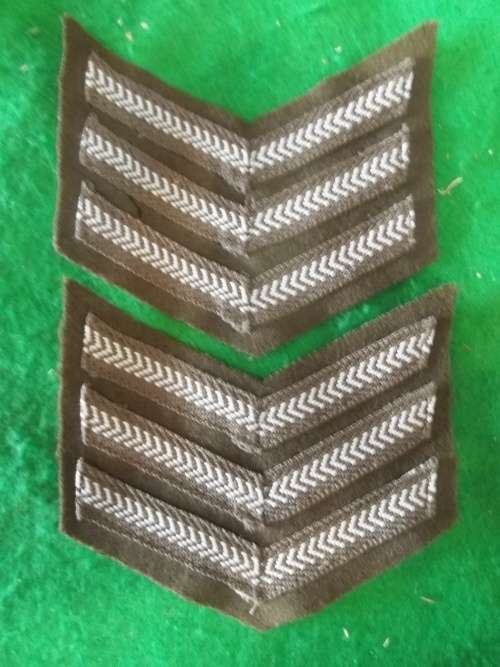 SADF - SGT RANK PAIR - UNUSED