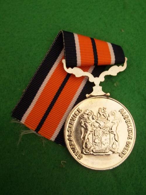 SADF - GENERAL SERVICE MEDAL -  (FULL SIZE) NUMBERED