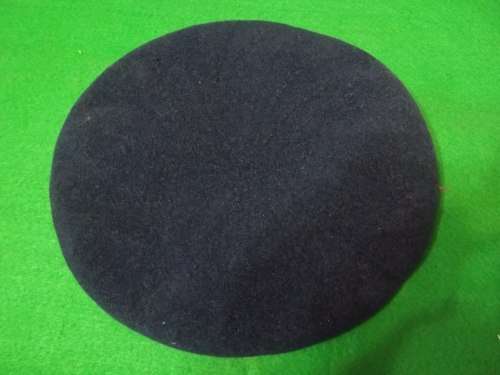 USED SADF DARK BLUE BERET SIZE 57