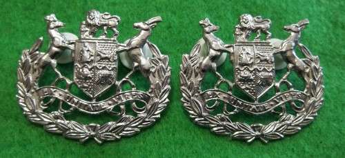 SADF - WO1 METAL RANK PAIR - PINS INTACT