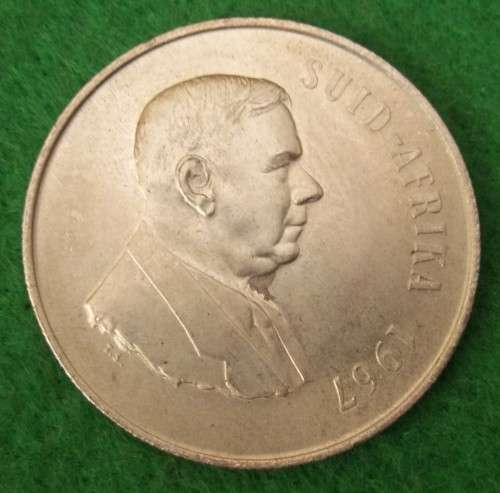 RSA 1967 (AFR) R1 COIN - SILVER