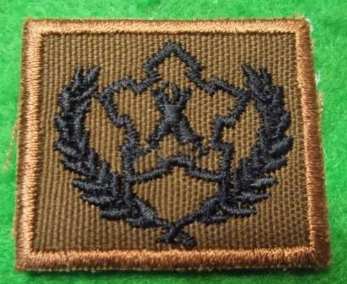 SADF - 5 YEAR VOLUNTEER SERVICE AWARD NUTRIA (EMBROIDERED BLACK)