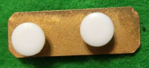 SADF SHARPSHOOTERS QUALIFICATION BADGE FOR STEP OUT DRESS - PINS INTACT