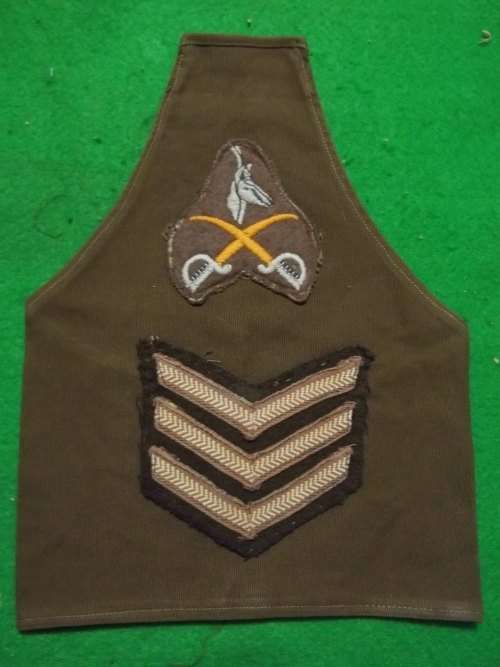 SADF (BORDER WAR ERA) PTI SGT RANK SLEEVE.