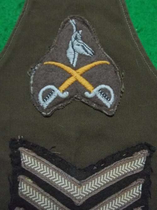SADF (BORDER WAR ERA) PTI SGT RANK SLEEVE.
