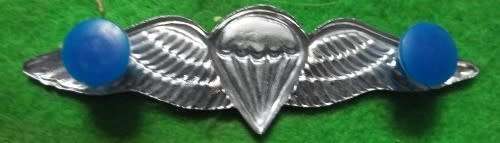 SADF - 50 JUMPS / DESPATCHER PARA WING - FULL SIZE - PINS INTACT