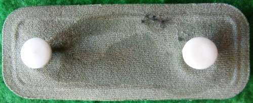 SANDF - BASIC PARA WING - ( S2000) - PINS INTACT - GLUE STAINS ON REAR.
