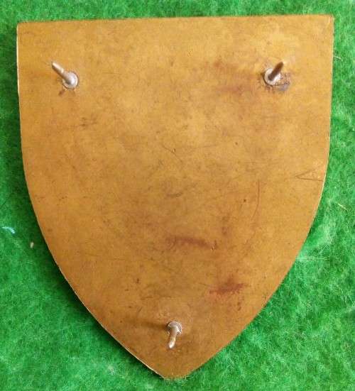 SADF - DANIE THERON COMBAT SCHOOL METAL SHOULDER FLASH  - PINS INTACT