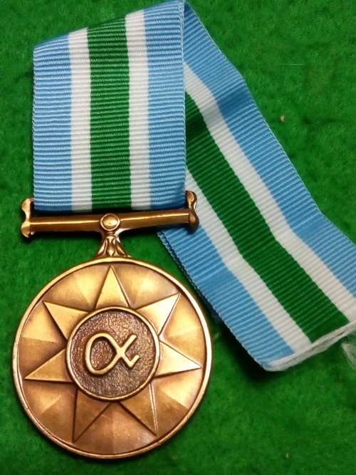 SADF - FULL SIZE UNITAS MEDAL - NUMBERED