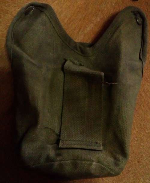 SADF OR RHODESIA WATER BOTTLE (BROAD BELT LOOP) - COMPLETE WITH FIREBUCKET