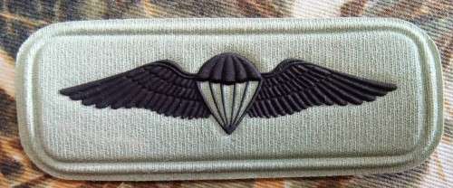 SOUTH AFRICA - BASIC PARA WING - RUBBERISED - IRON ON - NEW