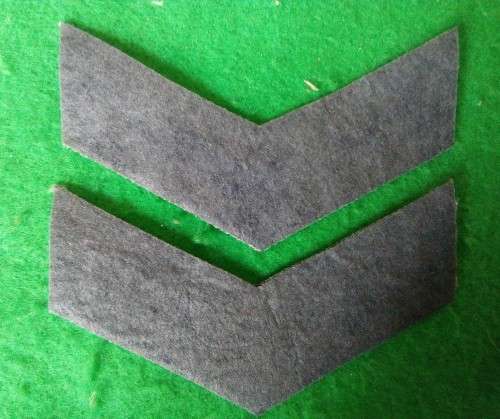 SADF - LCPL  RANK PAIR - UNUSED - FIRST CAMO DRESS