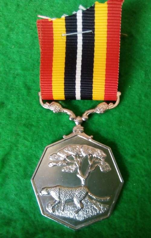 SADF -  SOUTHERN AFRICA MEDAL  - REAR NUMBERED