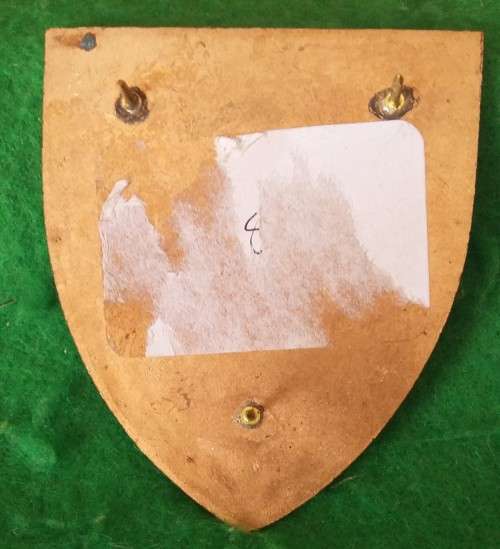 SANDF -  GSB DURBAN METAL SHOULDER FLASH  - PINS INTACT