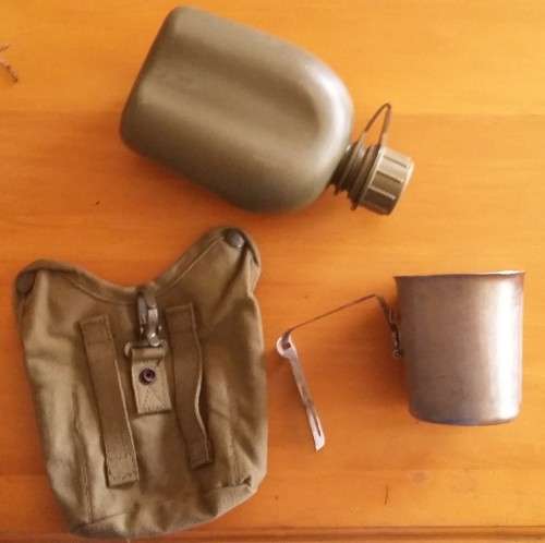 SADF - PATT 73 WATER BOTTLE COMPLETE WITH FIREBUCKET