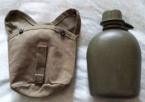 SADF - PATT 73 WATER BOTTLE AND POUCH - WITHOUT FIREBUCKET