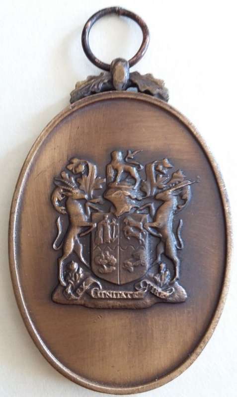 SADF - JOHN CHARD MEDAL (FULL SIZE) - NUMBERED - NO RIBBON