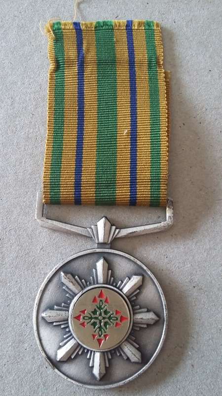 SAP - 20 YEAR SERVICE MEDAL (SILVER) - UNNAMED FULL SIZE
