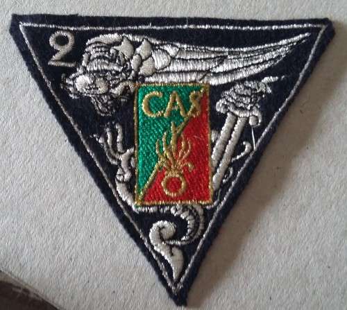 FRANCE - 2 PARA ARM BADGE "CAS"