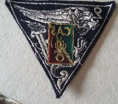 FRANCE - 2 PARA ARM BADGE "CAS"