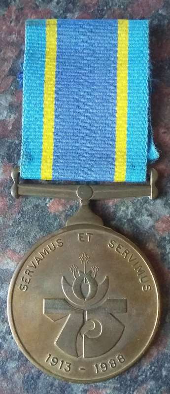 SAP - FULL SIZE 75th ANNIVERSARY MEDAL - FOURIE
