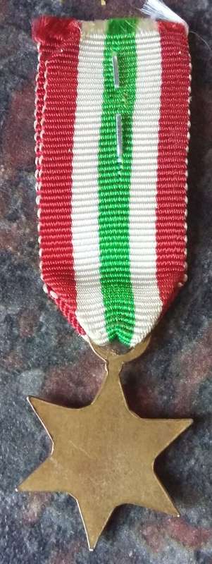 WW2 ITALY STAR  MINIATURE  MEDAL