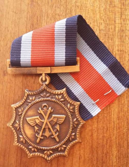 SADF - MIL MERIT MEDAL (FULL SIZE) - NUMBERED