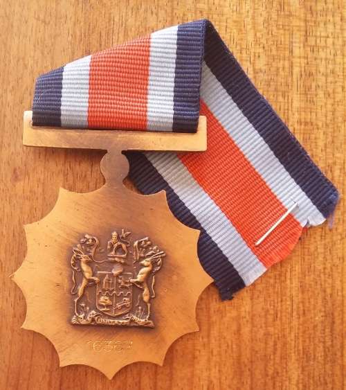 SADF - MIL MERIT MEDAL (FULL SIZE) - NUMBERED