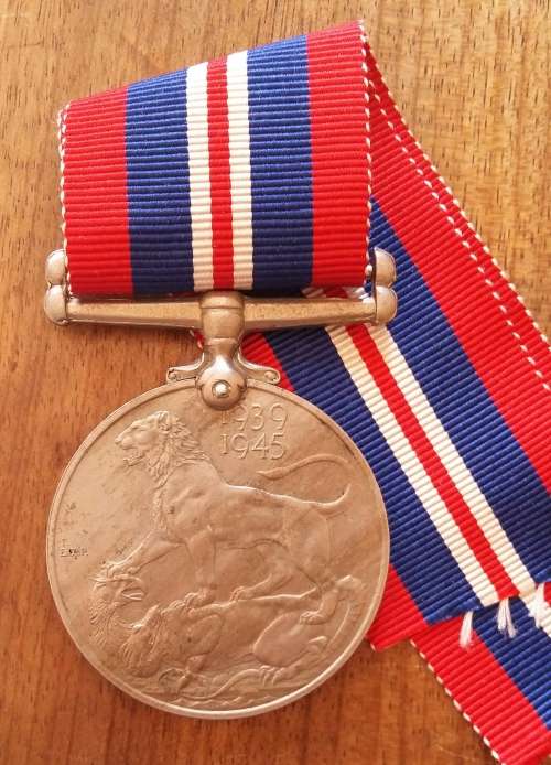 1939 / 45 WAR MEDAL - 89718S.J. Mc CAY