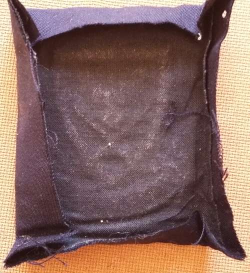 SADF - 4 FIELD ARTILLERY BLAZER BADGE - CLOTH DAMAGE