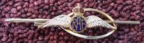 WW2 - RAF SWEETHEART BROOCH / TIE PIN