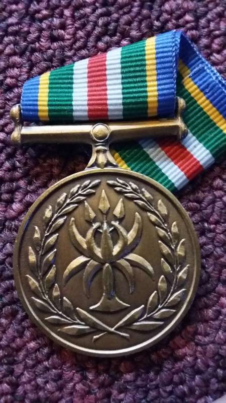 SAPS RECONCILIATION AND AMALGAMATION MEDAL - NUMBERED