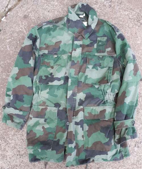 RUSSIA - CAMO RUSSIAN ARMY COLD WEATHER JACKET (WOOL INNER) - FITS XXL AND 3XL