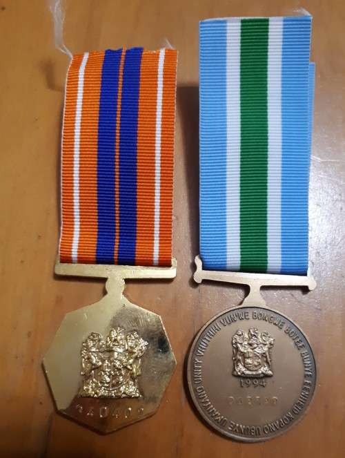 SADF - 2 FULL SIZE MEDAL LOT  #3