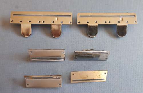 SADF LOT OF DOUBLE AND SINGLE MEDAL MOUNTING BARS (FULL SIZE)