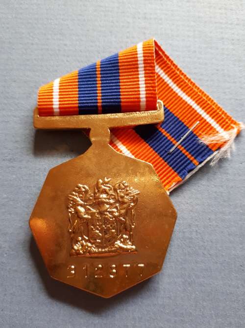 SADF - PRO PATRIA MEDAL -  FLAT ROUNDEL