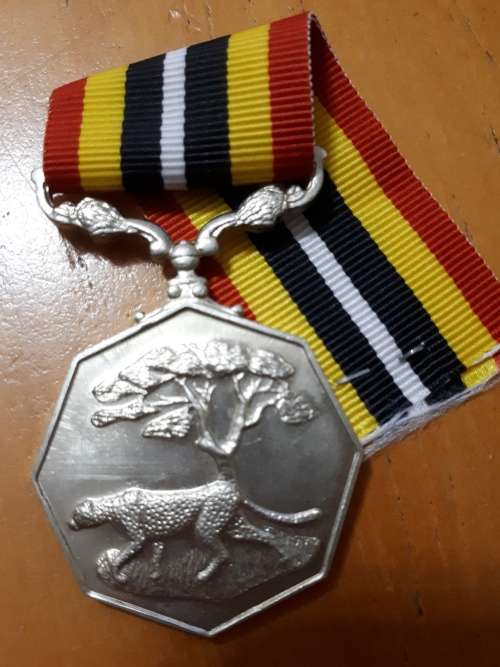 SOUTHERN AFRICA MEDAL - FULL SIZE REAR NUMBERED