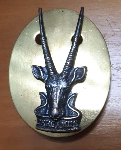 SWATF -  HQ CAP BADGE (LARGER TYPE) - SCREWS / PINS INTACT