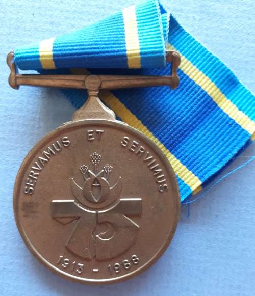 SAP 75YEAR ANNIVERSARY MEDAL - FULL SIZE NAMED
