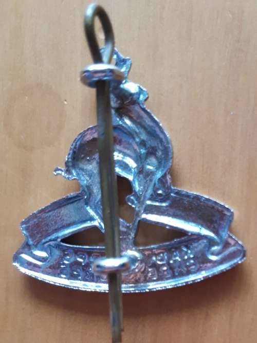 SADF SMALL SCHOOL CADETS BERET BADGE - LUGS INTACT