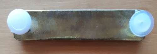 SADF/SANDF - METAL STEPOUT NAME TAG (HAY) - ALL PINS INTACT