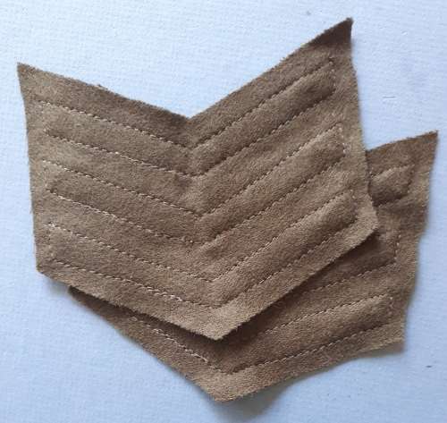SADF - SGT RANK CHEVRON PAIR - UNUSED