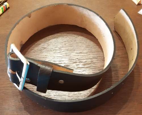 SWATF - STEPOUT DRESS LEATHER BELT - SIZE 32 UNUSED