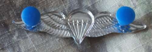 SADF / SANDF - FULL SIZE 50 JUMP / DESPATCHER PARA WING -- PINS INTACT